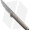 Boker Plus Burnley Kwaiken Titanium Flipper Knife VG-10 (3.5" Stonewash) 01BO296 -Boker Shop boker plus kwaiken 1bo295 flipper stonewash folder BHQ 19555 jr