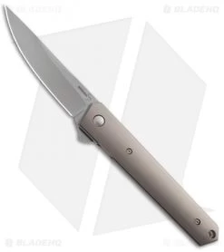 Boker Plus Burnley Kwaiken Titanium Flipper Knife VG-10 (3.5" Stonewash) 01BO296