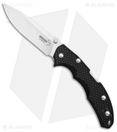 Boker Plus Patriot Lock Back Knife Black GFN (3.4" Satin) 01BO370 3 Boker Plus Patriot Lock Back Knife Black GFN (3.4" Satin) 01BO370