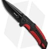 Boker Plus Savior 1 Liner Lock Knife Black/Red (3.3" Black) 01BO320