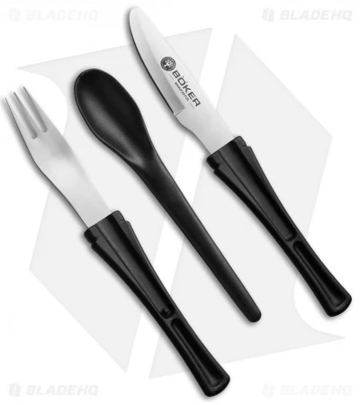 Boker Plus Snac Pac Knife, Spoon & Fork Set 03BO800 3 Boker Plus Snac Pac Knife, Spoon & Fork Set 03BO800