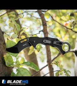 Boker Plus Wildcat Karambit Liner Lock Flipper Knife (2.8" Black) 01BO769 11 Boker Plus Wildcat Karambit Liner Lock Flipper Knife (2.8" Black) 01BO769 -Boker Shop boker plus wildcat karambit blk 01BO769 BHQ 68522 dl
