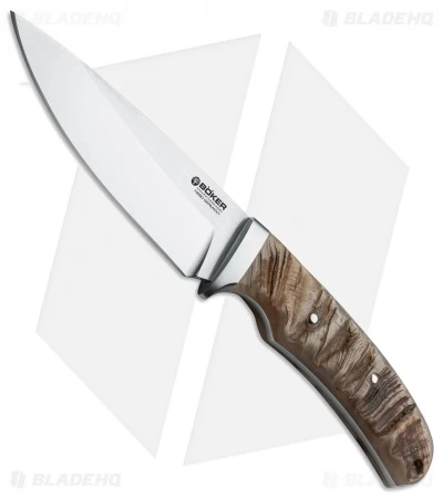 Boker Savannah Fixed Blade Knife Ram Horn (4.625" Satin) 120720 3 Boker Savannah Fixed Blade Knife Ram Horn (4.625" Satin) 120720