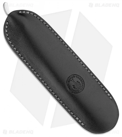 Boker Premium Leather Sheath For Folding Straight Razors (Black) 090011 3 Boker Premium Leather Sheath For Folding Straight Razors (Black) 090011