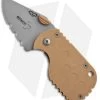 Boker Plus Subcom F Desert Frame Lock Knife (1.875" Bead Blast Serr) 01BO589DES -Boker Shop boker subcom tan bb serr bo 589des