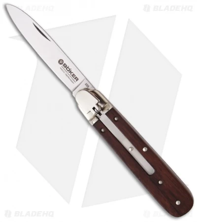 Boker Leverlock 713 Automatic Knife Cocobolo (3.3" Polish) 110713 3 Boker Leverlock 713 Automatic Knife Cocobolo (3.3" Polish) 110713