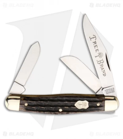 Boker Appaloosa Classic Pocket Knife 4" Bone 117474AB 3 Boker Appaloosa Classic Pocket Knife 4" Bone 117474AB
