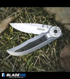 Boker Tucan Slide Lock Folding Knife Titanium/Carbon Fiber (3" Satin) -Boker Shop boker tucan slide lock cf ti BHQ 67707 dl